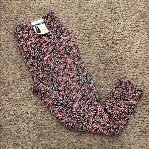 Terra & Sky High Rise Floral Leggings